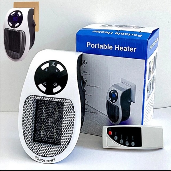 NEW Wall Plugin Potable Heater with remote control - Picture 1 of 12